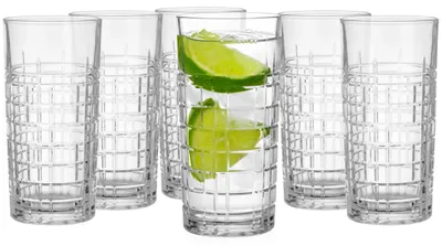 6-teiliges Trinkgläser-Set, 320 ml, spülmaschinengeeignet