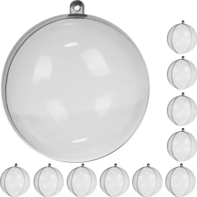 Imagen del producto de Cintas transparentes de 10 cm, juego de 10 unidades, marca Ruhhy, modelo 22277