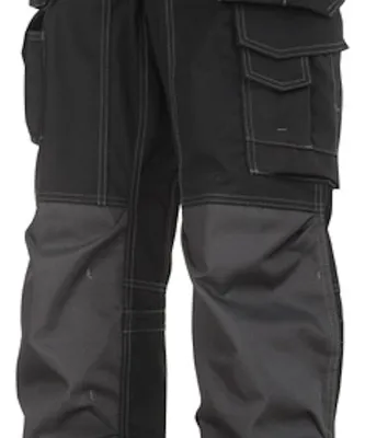 Produktbild von Snickers Rip-Stop Bodenlegerhose m. Holstertaschen, EN 14404 Schwarz-46