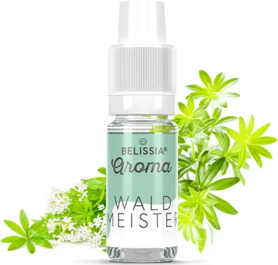 Produktbild von Belissia Lebensmittelaroma Waldmeister - 10ml Hochdosiertes Aroma - Kalorienfrei, Vegan - Für Speisen, Getränke, Shake, Quark, Nebelmaschine uvm.