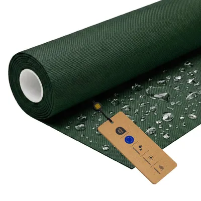 Produktbild von LOMIQ Polyesterstoff Wasserdicht, 100x150 cm, Grün, 366 g/m2, Meterware Stoff Outdoor, Reißfest & Pflegeleicht, Material für Markisenstoff, Segeltuch, Gartenmöbel, Zelte, Rucksäcke, Tierbetten
