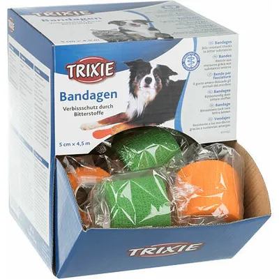Obrázek produktu pro Trixie Samodržících bandážových obinadel s hořkou přísadou 5 cm/4,5 m 1 ks