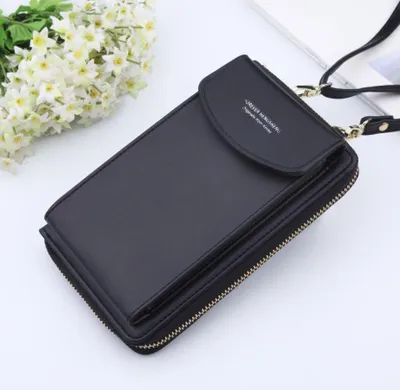 Immagine prodotto di Borsa a tracolla Crossbody per cellulare Serie Mandy Nero