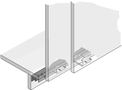 Produktbild von Hettich Schiebetürbeschlag Top Line STB 11 / 045080 2-türig Führungsrollen - 45080