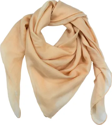 Produktbild von Baumwolltuch - braun - beige - quadratisches Tuch