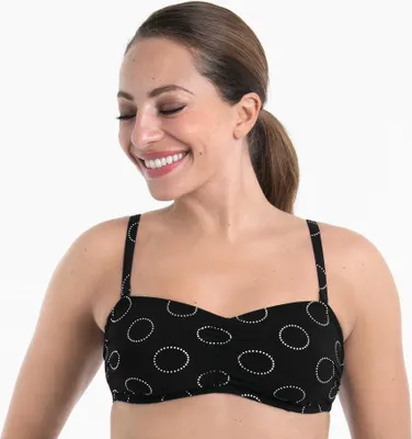 Produktbild von Anita Care Silver Pearls Prothese Bikini Top 6529-1 Zwart - größe 42 / C