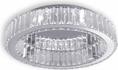 Zdjęcie produktu dla LAMPA KRYSZTAŁOWA PLAFON APP1744-C 50 cm CHROM