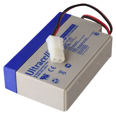 Produktbild von UL0.8-12 Ultracell Blei Akku 12 Volt 0,8Ah mit Kabel und AMP-Stecker (bitte unbedingt Stecker mit Ihrem vergleichen)