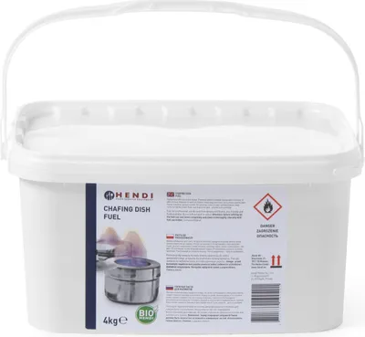 Produktbild von HENDI Hendi Brennpaste Polyeimer 4Kg Ethanol