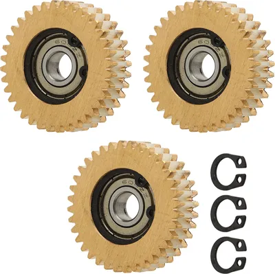Image de 3 Stcs Elektrofahrrad 36T -Motor Zahnrad Gewicht 38 mm Kupferrad für Roller