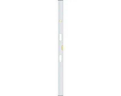 Produktbild von Alu Abzieh-, Richt-, Setzlatte Maurerlob 200 cm, 2 Libellen, 2 Handgriffe starke Ausführung