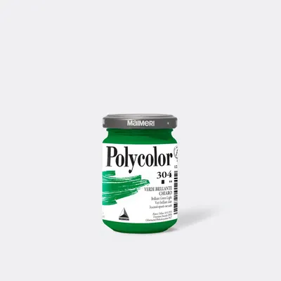 Produktbild von Acrylfarbe MAIMERI Polycolor 140 ml - Brillantgrün Hell
