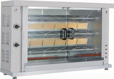 Obrázek produktu pro Plynový gril na kuře se 3 špízy