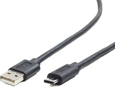 Produktbild von USB 2.0 A zu USB-C-Kabel GEMBIRD CCP-USB2-AMCM-10 3 m