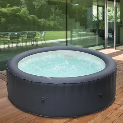 Productafbeelding van Whirlpool opblaasbare MSpa Rimba, geschikt voor 8 personen, binnen- en buitengebruik, verwarmbaar, diameter 224 cm, hoogte 70 cm