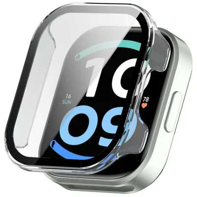 Image de Étui de protection pour montre connectée + film de protection en verre trempé 9H pour Xiaomi Redmi Watch 6 Lite