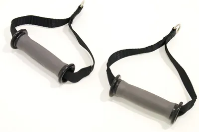 Produktbild von Muscle Power Strap Handle Set Kabelzuggriff-Set Schwarz