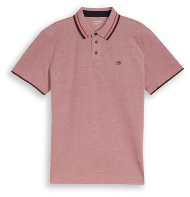 Produktbild von Piqué Poloshirt mit Logo-Print