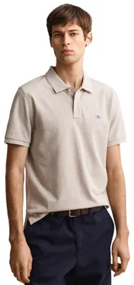 Produktbild von Gant Polo beige meliert
