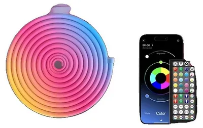 Obrázek produktu pro RGB neonová světelná šňůra, synchronizace s hudbou, vodotěsné provedení, model RGB-20M