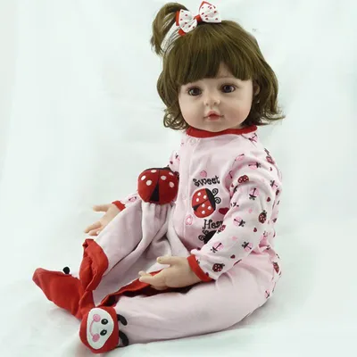 Obrázok produktu pre 19Inches mäkké Silikóny znovuzrodené Baby bábiky hračky pre deti dievčatá dodávky