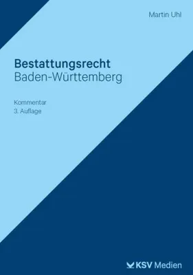 Obrázok produktu pre Bestattungsrecht Baden-Württemberg