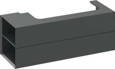 Zdjęcie produktu dla Szafka pod umywalkę RAVAK Lite czarna 120 x 43 x 45 cm X000001880