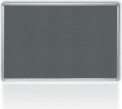 Obrázek produktu pro 2x3 Filcová šedá tabule v hliníkovém rámu  120x90 cm - P-TTA129-2