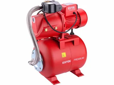 Obrázok produktu pre Domáce vodné čerpadlo Extol Premium (8895095) Jet s tlakovou nádržou, 750 W, 5270 l/hod