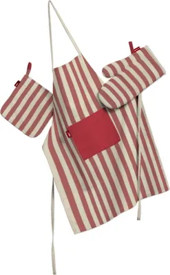 Produktbild von Küchenset: Schürze, Handschuh, Topflappen