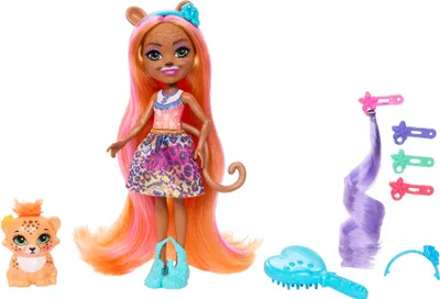 Zdjęcie produktu dla Lalka Enchantimals Cheetah Deluxe