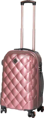 Image de Valises Valises à coque dure Abu Dhabi Taille S Rose Bagages enregistrés 55x40x23cm