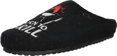 Produktbild von Home Comfort Herren-Pantoffel Schwarz, Farbe:schwarz, EU Größe:43