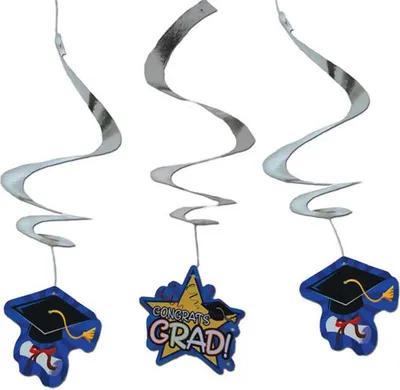 Produktbild von Swirldeko Graduation Abschluss 3 Stück