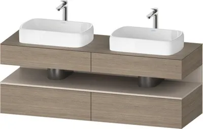 Produktbild von Duravit QA4779091350000 QAT KWTU WH Ek. 1600x550x600 Ei Tra