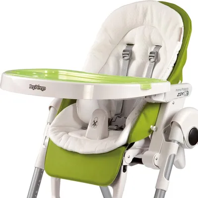 Obrázek produktu pro Peg Perego Baby Cushion, Podsedák pro stoličku, Bílá, Bavlna, Jersey, Jednobarevný, 1 kusů