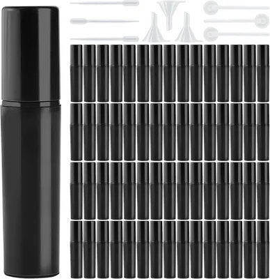 Imagen del producto de Mini atomizador de perfume de 3 ml, paquete de 100 unidades, recargable, con 9 accesorios, ideal para viajes