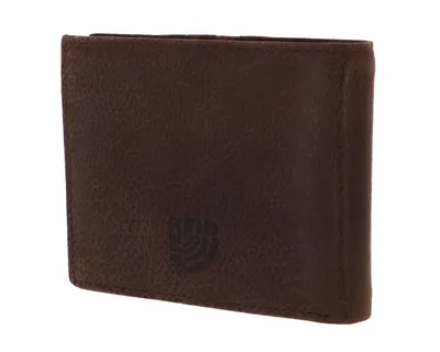 Image de MUSTANG Cuir porte-monnaie Asti Wallet Dark Brown brun