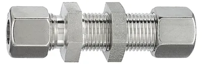 Produktbild von Riegler Gerade Schottverschraubung, Rohr-Außen-Ø 10 mm, Edelstahl 1.4571
