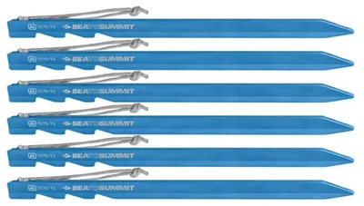 Image de Sea To Summit ATS0085-00120201, piquet, aluminium, bleu, 150 mm, 7 g, 6 pièces