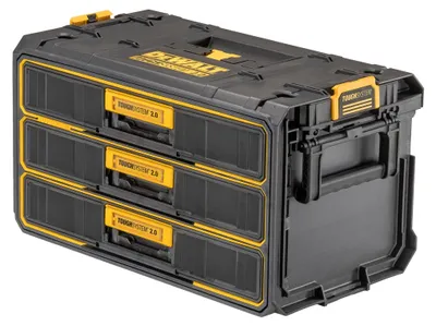 Produktbild von DeWalt DWST08330-1 ToughSystem 2.0 Modul mit 3 Schubfächern