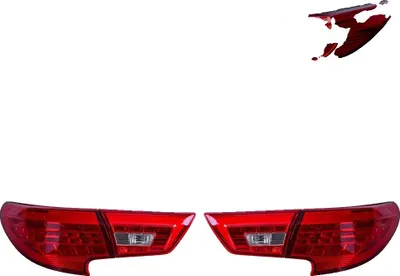 Produktbild von LED -Rücklichter, langlebiges Design, energieeffizienter, 2010-2012 Rot