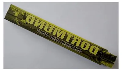 Produktbild von Zollstock aus Holz 2m - Dortmund Fanartikel