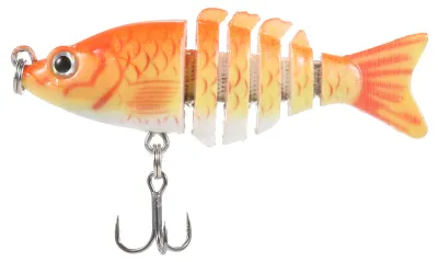 Zdjęcie produktu dla Multi Jointed Swimbait 6 cm 4,7 g 6-segmentowa, realistyczna sztuczna przynęta pływająca typu crankbait