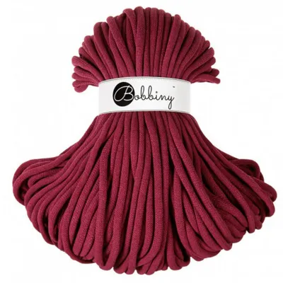 Obrázok produktu pre Bobbiny Jumbo 9 mm 100 m Wine Red Špagát