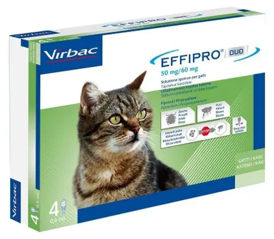 Obrázok produktu pre EFFIPRO DUO 4, pipeta, 1-6 kg, pre mačky