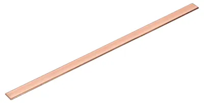 Kupfer-Flachstab 3x15x305 mm, 99,99% Kupfer, für Elektrik