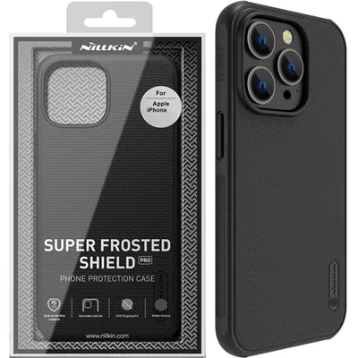 Zdjęcie produktu dla Nillkin Super Frosted Shield Pro wytrzymałe etui pokrowiec iPhone 13 Pro Max czarny