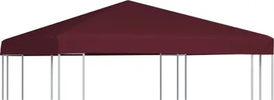 Zdjęcie produktu dla Zadaszenie do altany, 310 g/m², 3 x 3 m, bordowe