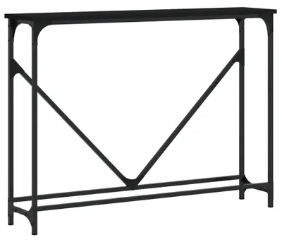 Obrázek produktu pro vidaXL Konzolový stůl černý 102x22,5x75 cm Dřevěný materiál